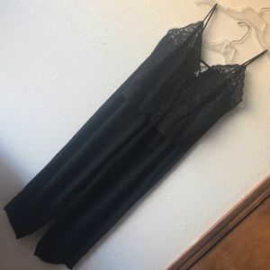 Sheer Lingerie Top/Pant Set, Size large